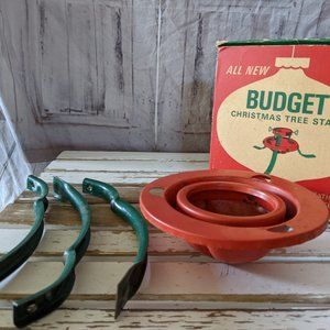 Vntage Budget Mini Christmas Tree Stand AS‎ IS Self